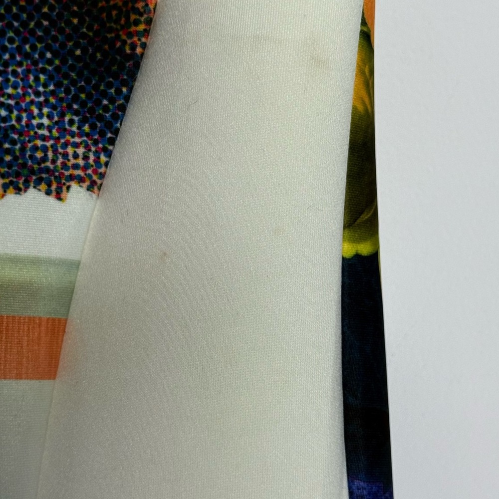 Clover Canyon Abstract Maze Neoprene Fit & Flare Midi Dress size S - Picture 5 of 7